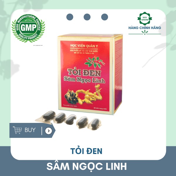 Tỏi đen Sâm Ngọc Linh Học viện Quân Y