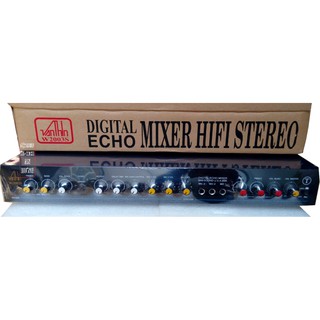 Vang karaoke Văn Thìn W2003S Digital Echo Mixer + Tặng cable AV
