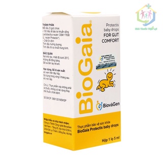 Dung dịch bổ sung lợi khuẩn tiêu hóa biogaia protectis baby drops lọ 5ml - ảnh sản phẩm 6