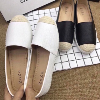 Slip on mũi cói
