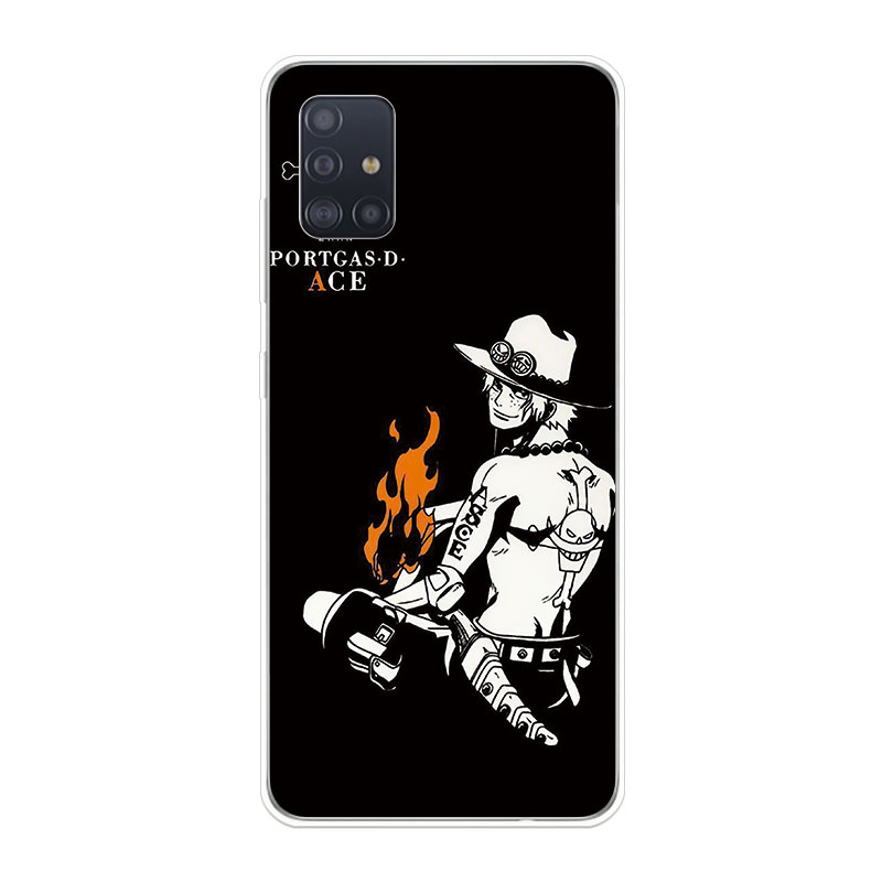 Ốp Lưng Samsung Galaxy A11 A21 A21S A31 A51 A71 TPU mềm Case One Piece Black