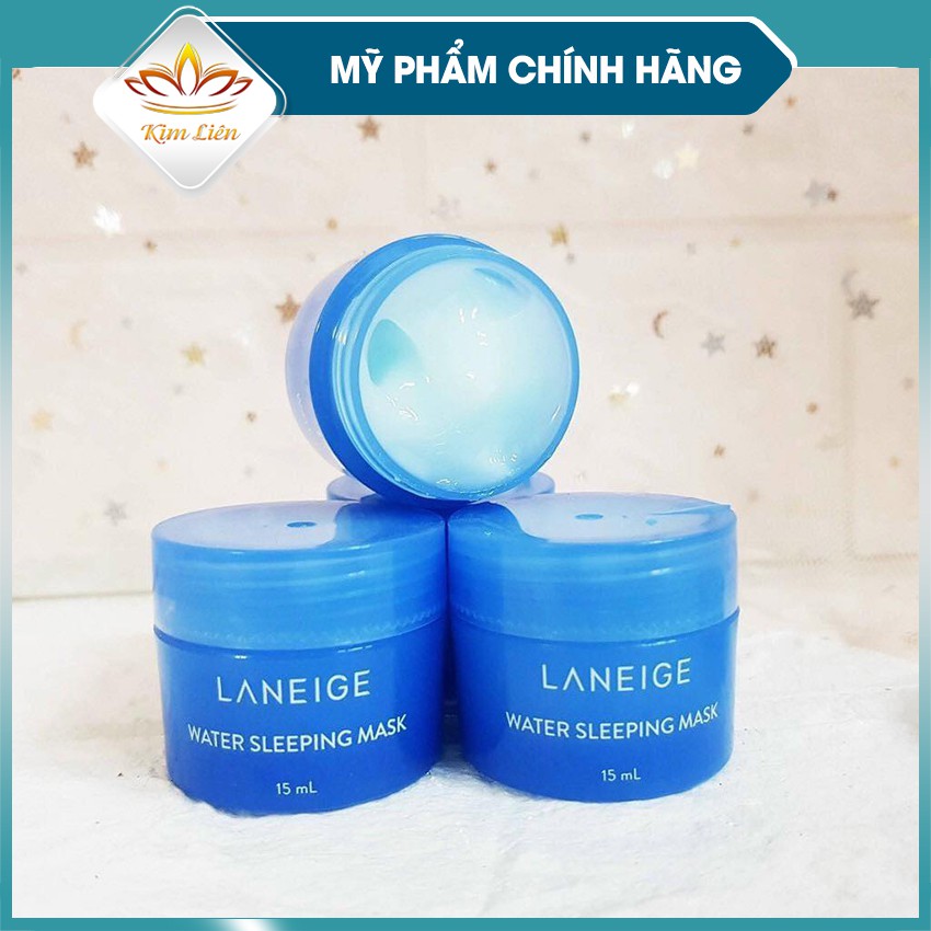 [Mã SKAMLTSM9 giảm 10% đơn 99K] [HÀNG AUTH] MẶT NẠ NGỦ LANEIGE WATER SLEEPING MASK 15ML MINI