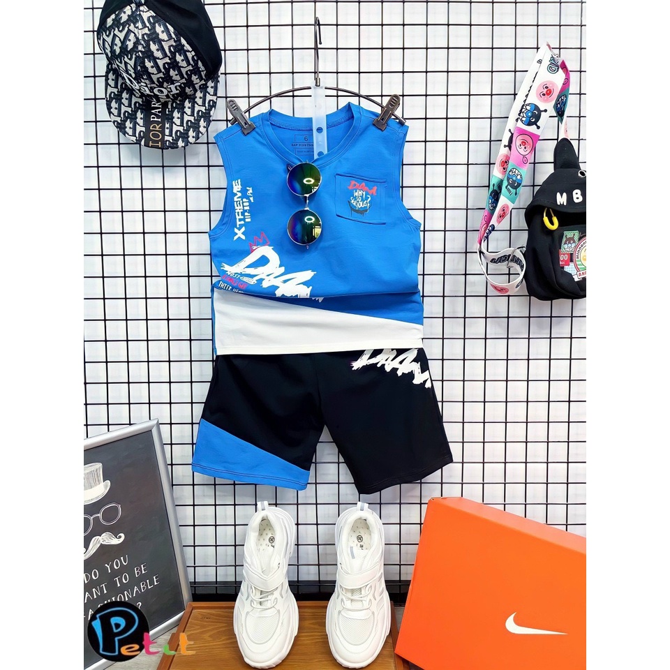 ✔️ĐỒ BỘ BÉ TRAI SÁT NÁCH SIÊU NGẦU