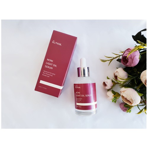 Iunik Noni Light Oil Serum 50ml - Tinh Dầu Dưỡng Da Chống Lão Hóa