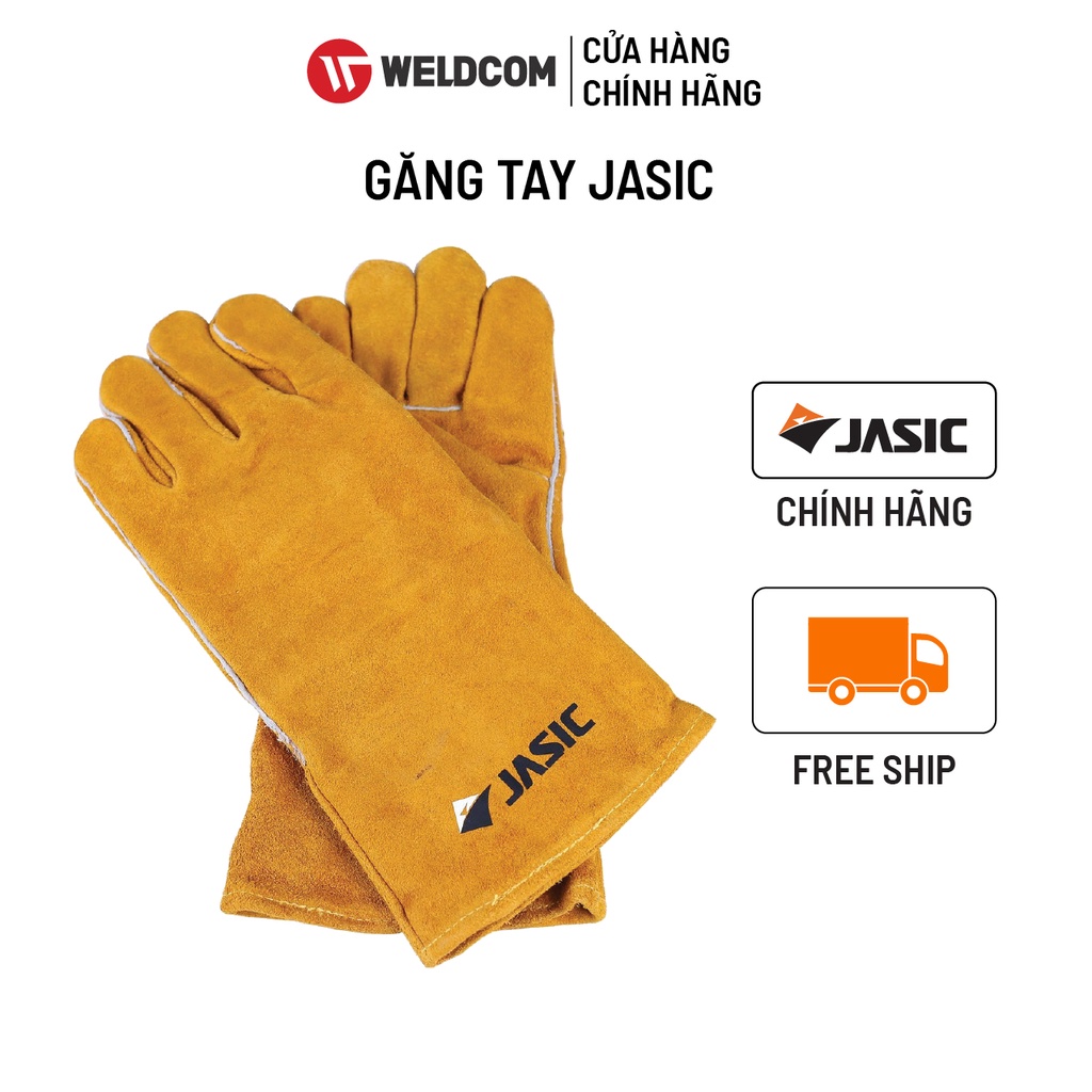 Găng Tay Bảo Hộ Bằng Da Thuộc - JASIC