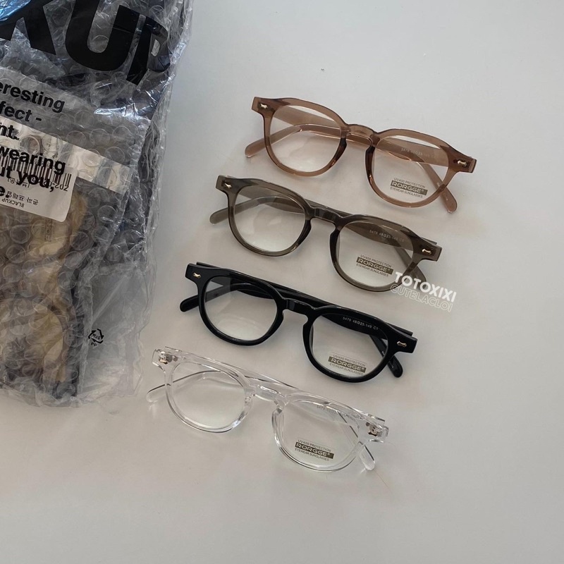 Gọng kính 4 màu Blackup chống tia UV400