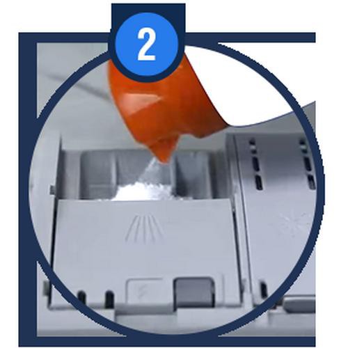 Combo: Bột rửa bát Finish 2,5kg + Nước làm bóng Finish 800ml