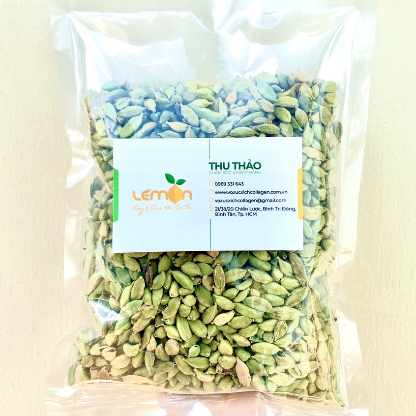 [100g-500g] Bạch đậu khấu xanh Ấn Độ tạo mùi vị thơm ngon cho món ăn, nấu phở, pha trà