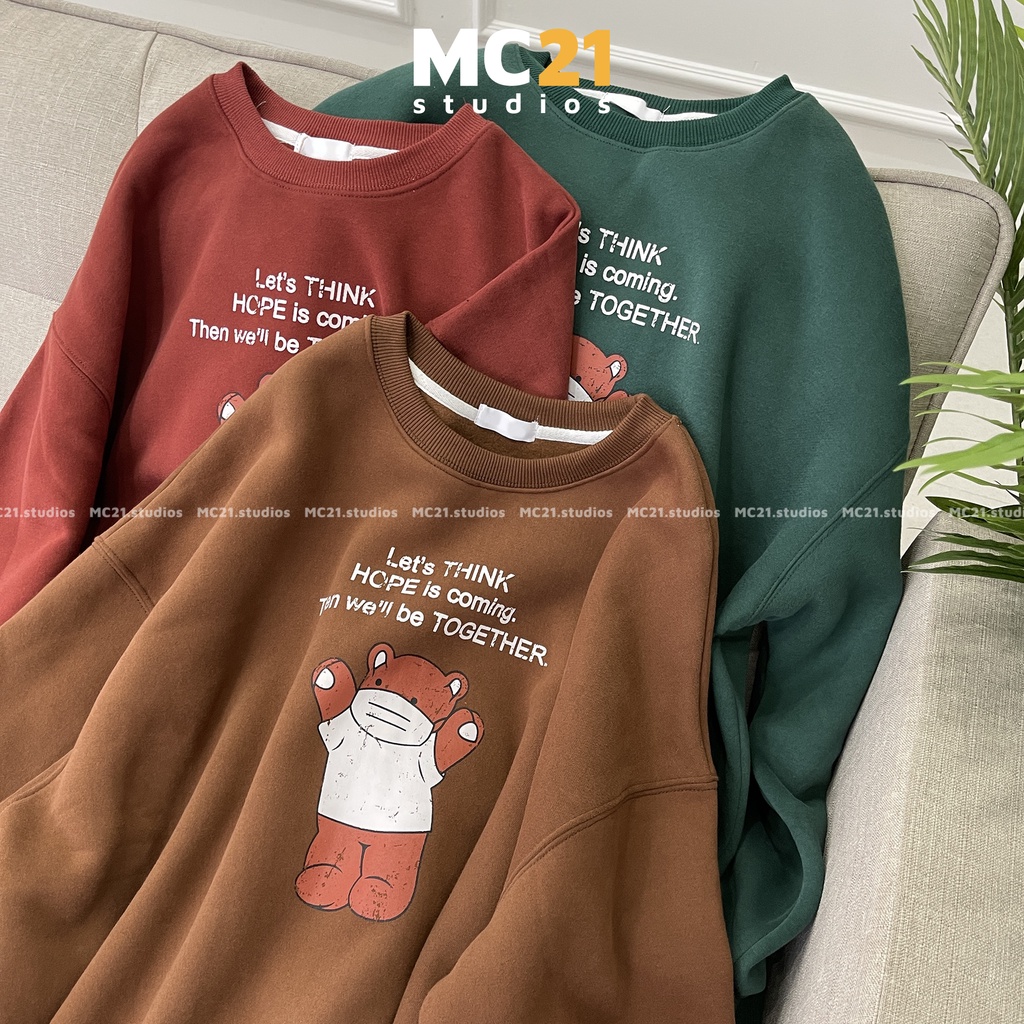 Áo nỉ sweater MINION CLOTHING unisex oversize form rộng swt nam nữ Ulzzang Streetwear Hàn Quốc nỉ lót bông cao cấp A3049 | BigBuy360 - bigbuy360.vn