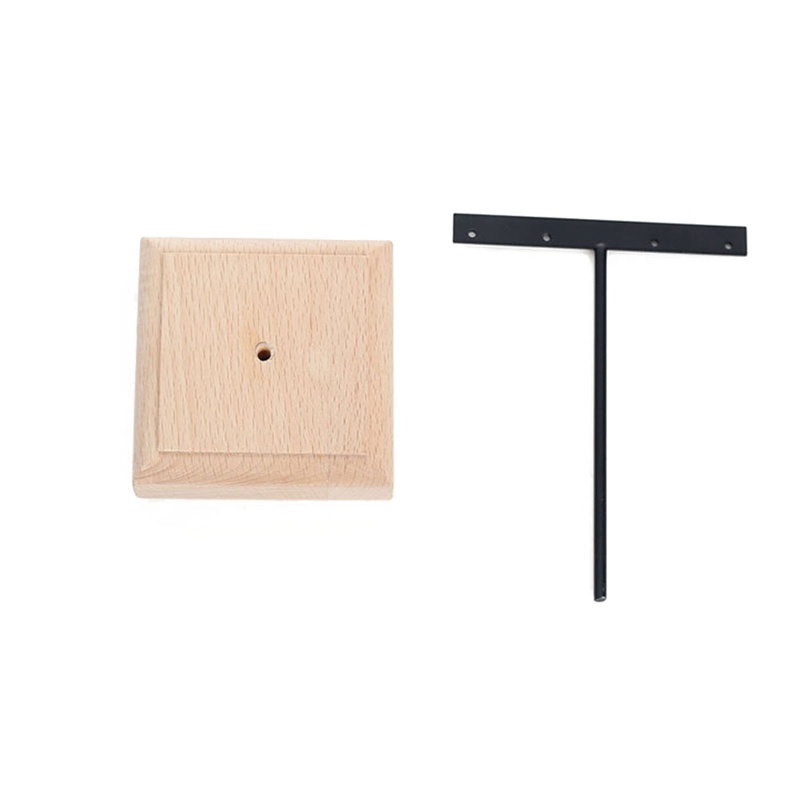 Flgo Kệ Sắt Chữ T Màu Trơn Đựng Bông Tai Tiện Dụng