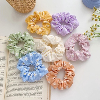 Dây cột tóc, buộc tóc vải hình hoa, hình trái cây xinh xắn nhiều mẫu