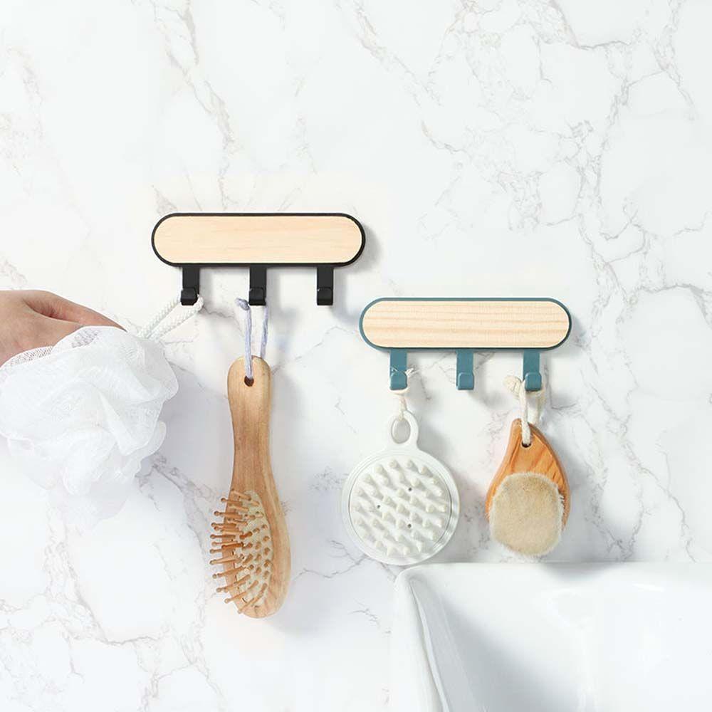 SOMEDAYZL Giá Đỡ Chìa Khóa Gắn Tường Tự Dính Thiết Kế Sáng Tạo
