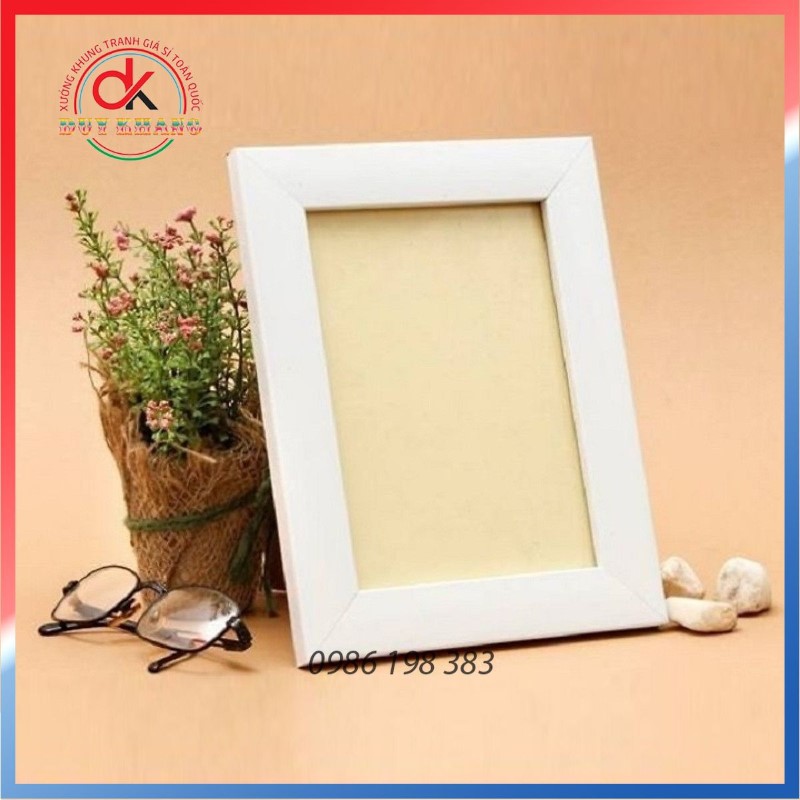 Khung ảnh B6 để bàn Duy Khang, Khung hình 13x18cm trang trí , khung để bàn giá xưởng