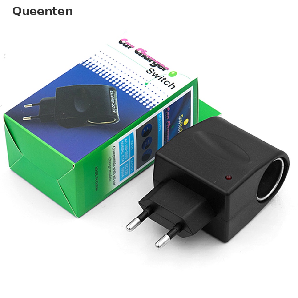 Phích Cắm Chuyển Đổi 220V AC Sang 12V DC Thông Dụng Cho Xe Hơi