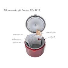 Nồi cơm điện Cuckoo CR-1713 - 2.8 lít hàng chính hãng bảo hành 24 tháng