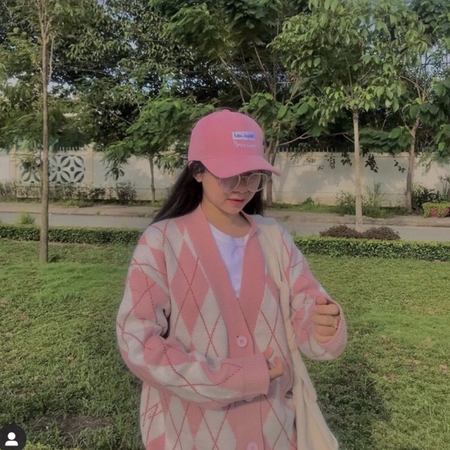 ÁO CARDIGAN Ô TRÁM TO HÀN QUỐC