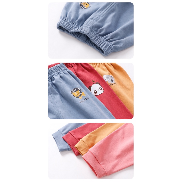 Quần thể thao AMILA bằng cotton thời trang xuân thu dành cho bé trai và bé gái