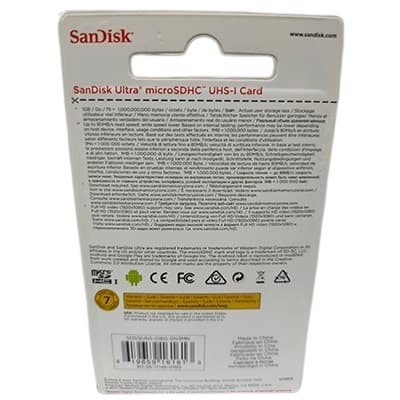 Thẻ Nhớ Sandisk Ultra Microsdhc 16gb Class 10 (sdsquns-016g-gn3mn)