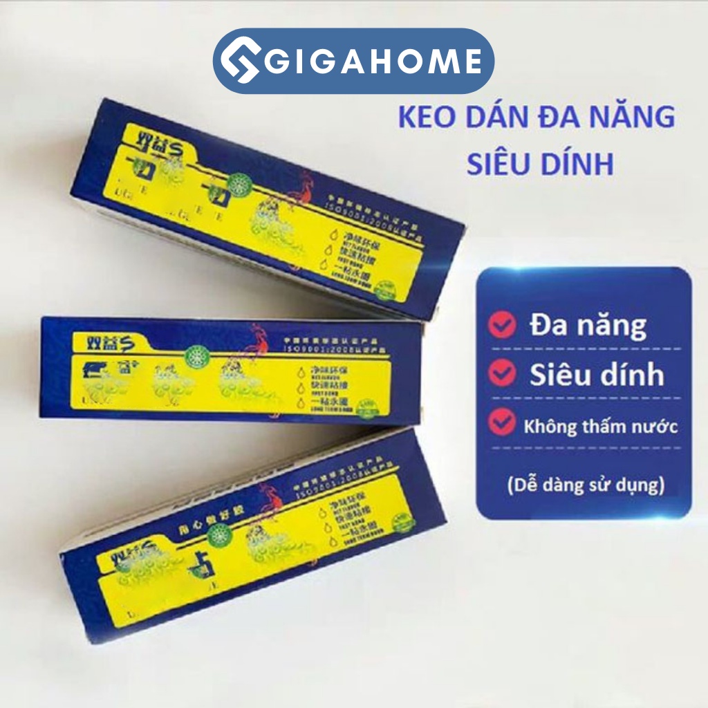Keo Dán Mọi Bề Mặt GIGAHOME Giày Dép, Nhựa, Gốm Sứ Siêu Dính, Siêu Chịu Lực 5503