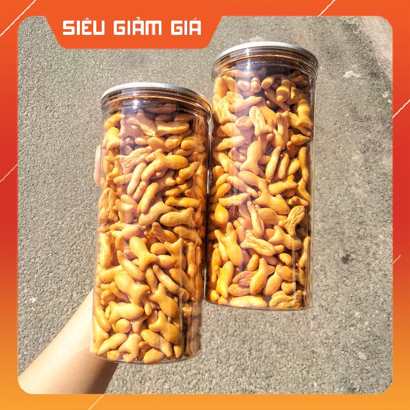 Bánh Quy Cá Mặn Trai Đẹp 250G