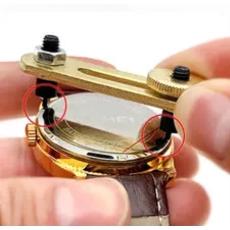 Dụng cụ mở đáy xoáy đồng hồ đeo tay đơn giản (MDR)