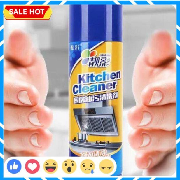 Xịt Rửa Nhà Bếp, Dung Dịch Xịt Rửa Làm Mới Dụng Cụ Nhà Bếp Kitchen Cleaner Hàn Quốc 500Ml, Tiện Dụng Cho Căn Bếp Của Bạn