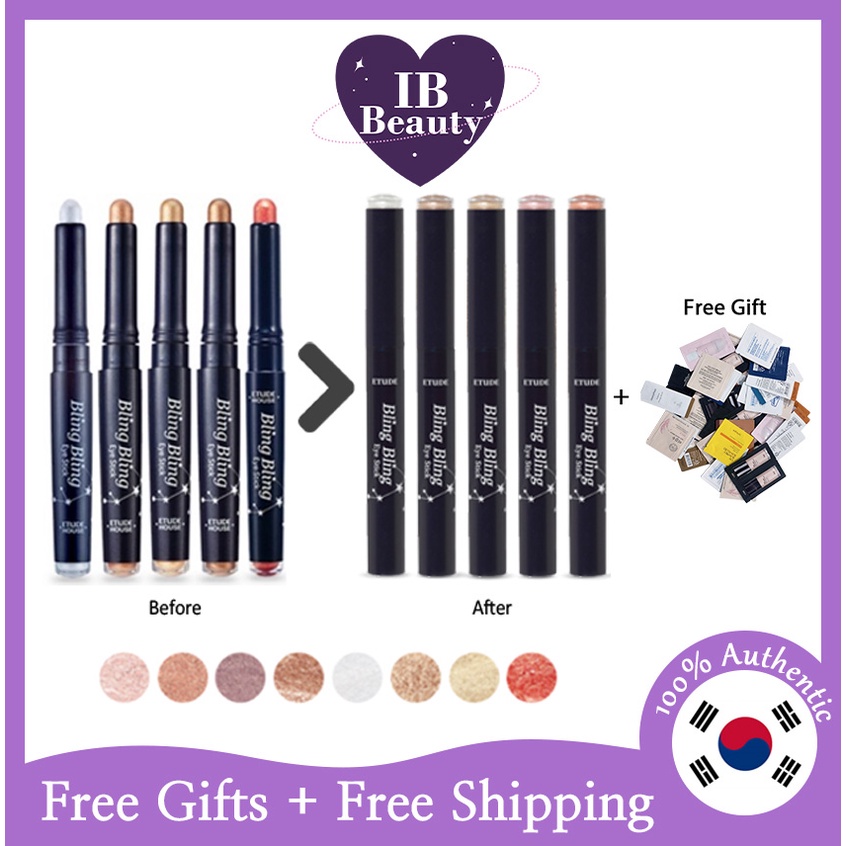 Thỏi phấn mắt màu nhũ lấp lánh Etude House 1.4g