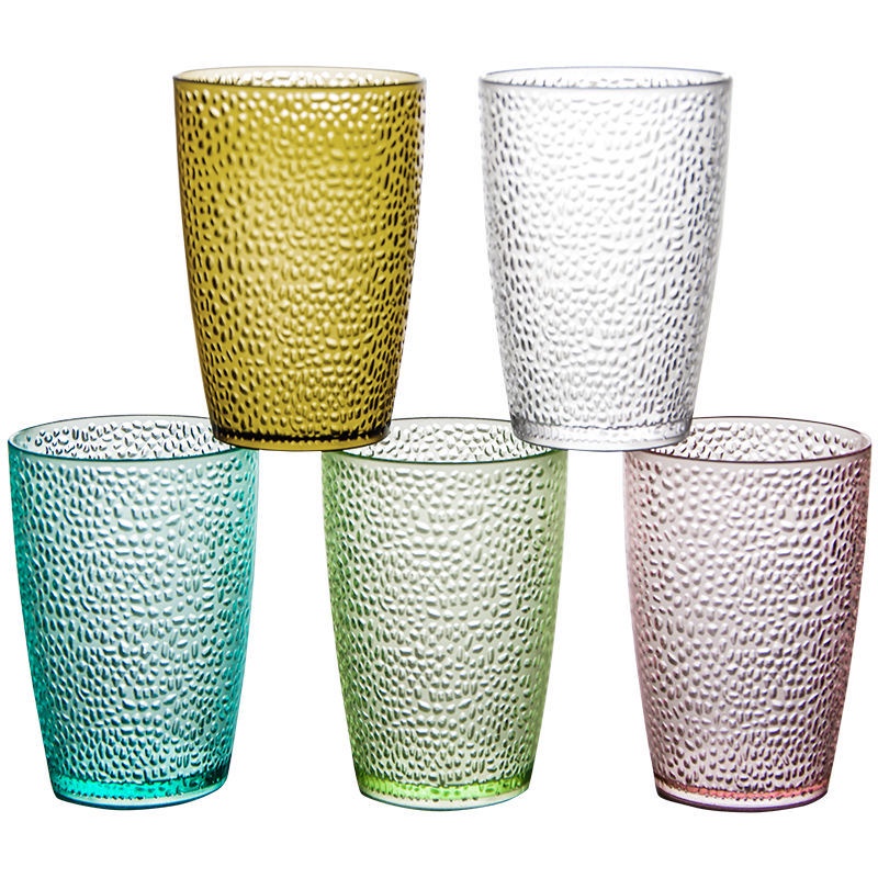 Cốc Uống Nước Bằng Nhựa Acrylic Mờ Chịu Nhiệt Cao Chống Rơi Vỡ