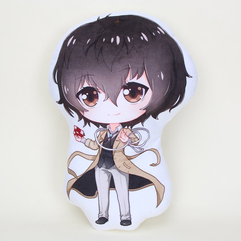 Thú Nhồi Bông Hình Nhân Vật Nakahara Chuuya Osamu Dazai Trong Anime Bungo Stray Dogs  Plush Stuffed Cushion Pillow