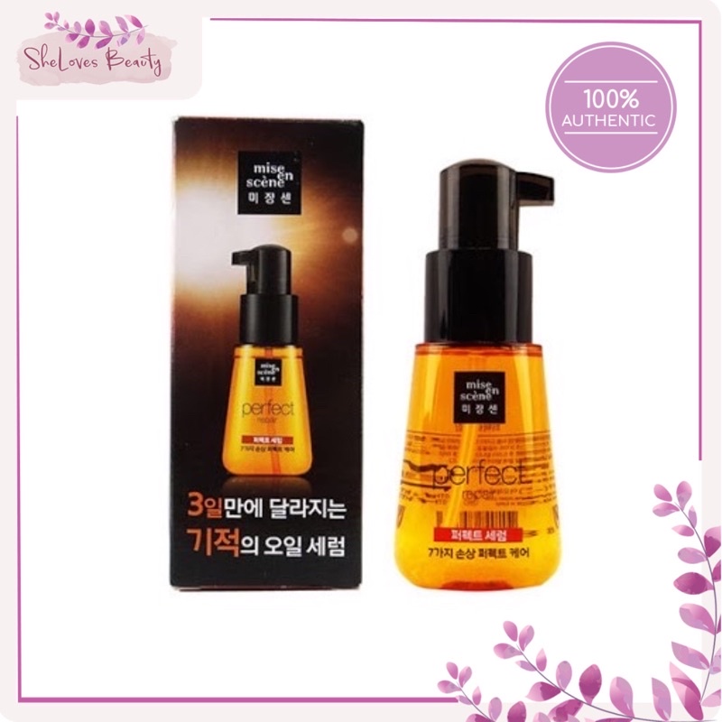 [NEW 80ml] Tinh Chất Dưỡng Tóc Mise en scene Damage Hair Care Perfect Serum