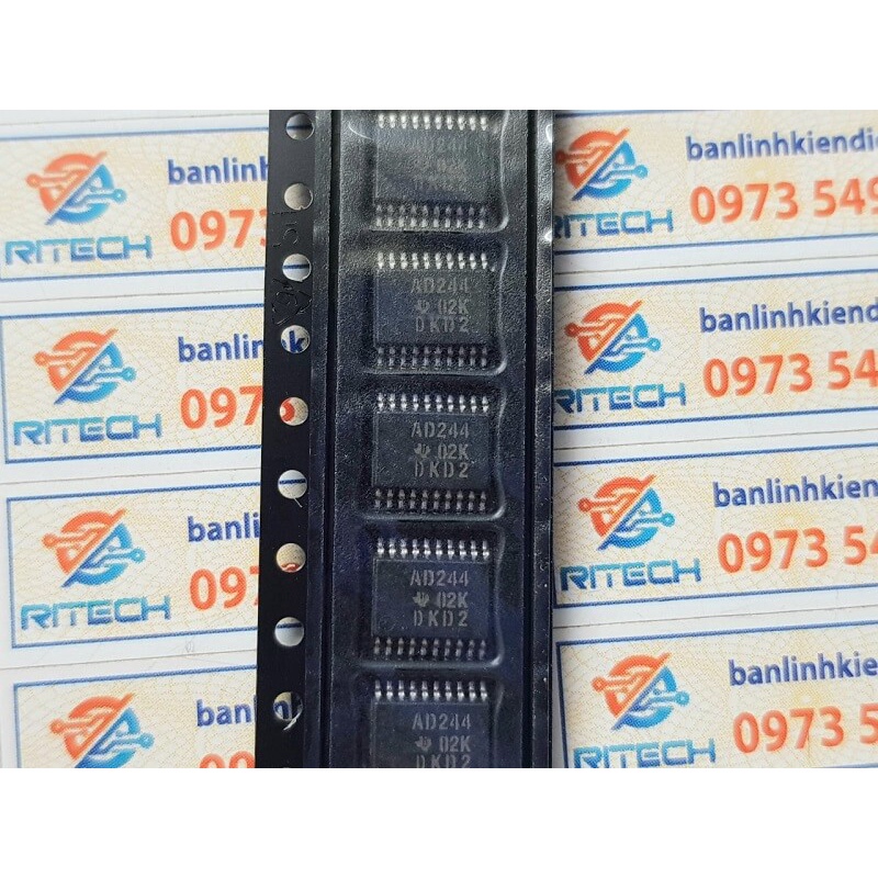 [Combo 5 chiếc] AD244 SN74ACT244PWR IC điều khiển TSSOP-20