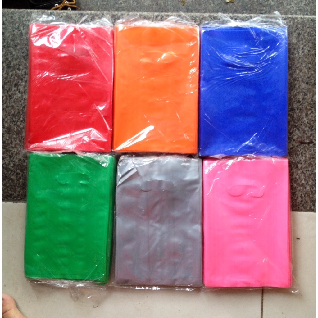 Túi PE, PP, HD in hình cho shop kích thước nhỏ