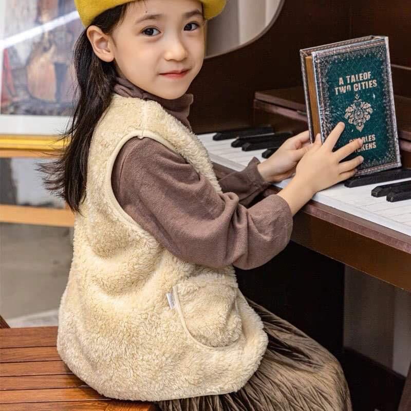 ÁO GILE LÔNG HÀNG QC SIÊU MỀM ĐẸP CHO BÉ