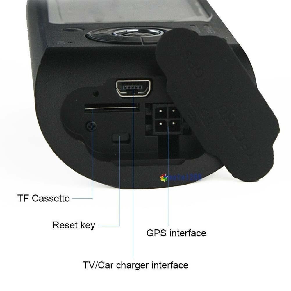 Máy quay hành trình GPS 2 ống kính HD hỗ trợ quay đêm cho xe ô tô | BigBuy360 - bigbuy360.vn