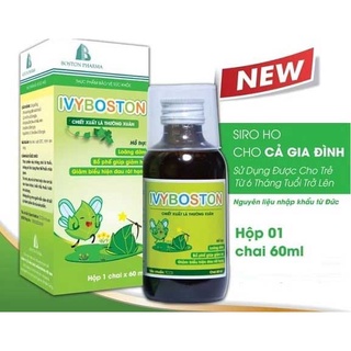Siro bổ phế ivyboston chai 100ml