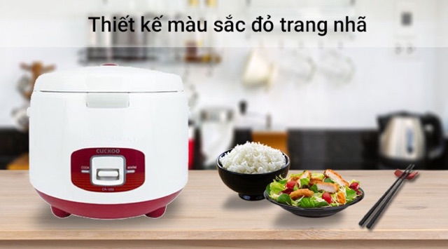 [Mã 273ELHA100K0 hoàn 7% đơn 500K] Nồi cuckoo 1,8L Cr-1055/ cr-1065