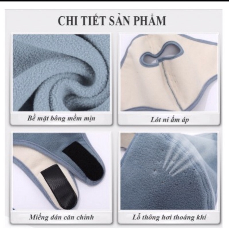 [FREESHIP❤️] Khẩu trang nija nỉ có kính bảo vệ mắt che kính và không kính màu ngẫu nhiên