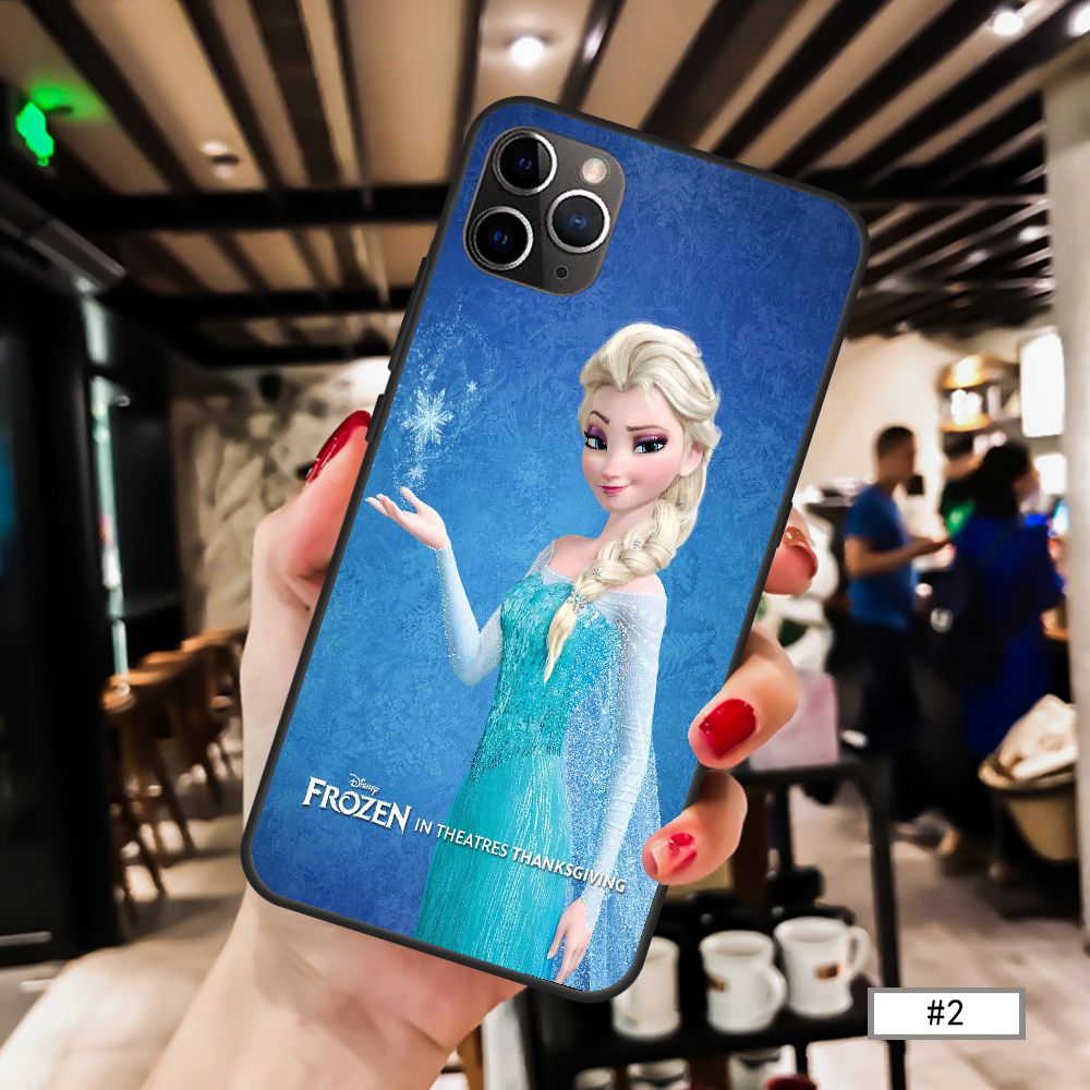 Ốp iPhoneXS MAX 11 Pro max 11 XR X/XS 7/8 plus 6s Frozen Anna Elsa Casing Soft Case Cover