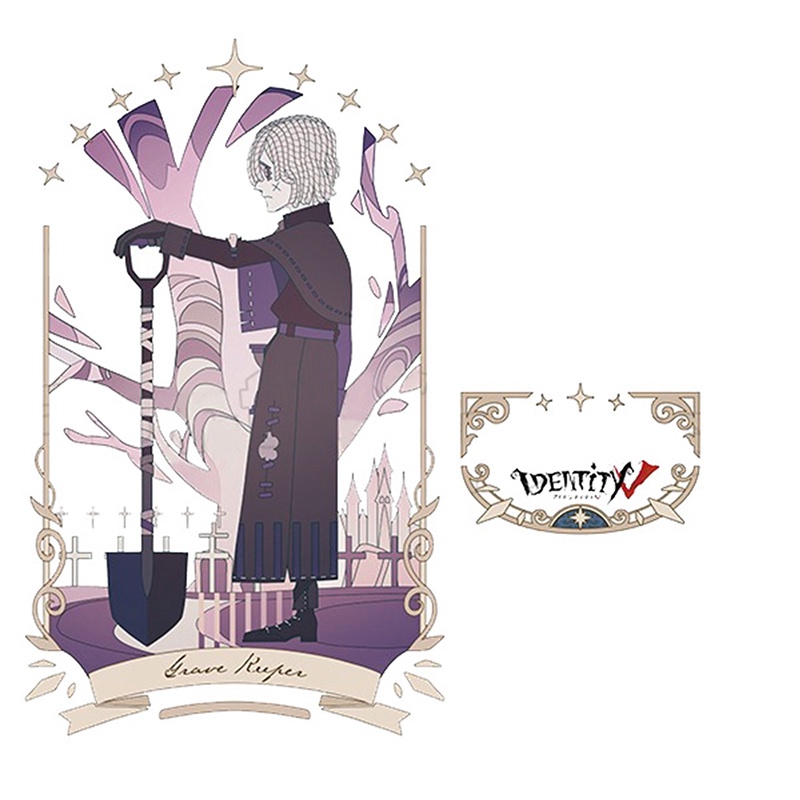 Mô Hình Nhân Vật Game Identity V 15cm Bằng Acrylic Đứng Để Bàn Trang Trí