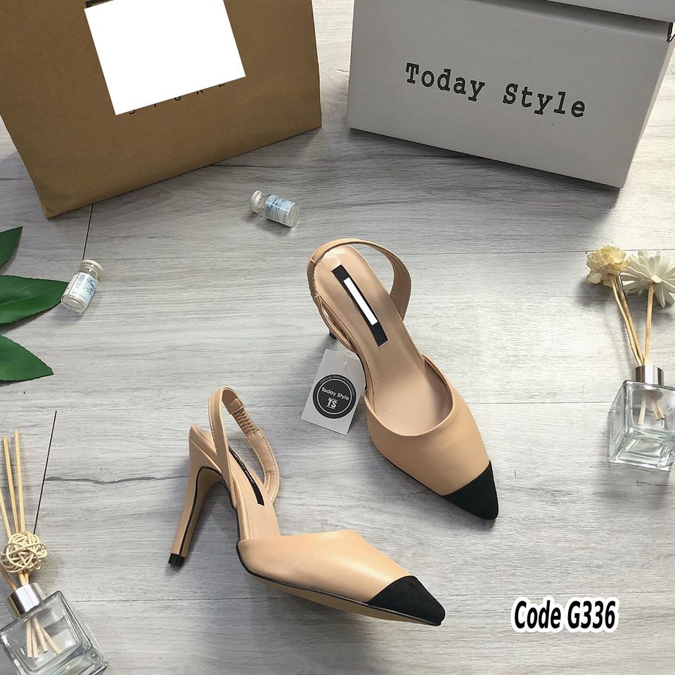 Sandal cao gót 9p Today Style da mềm G336