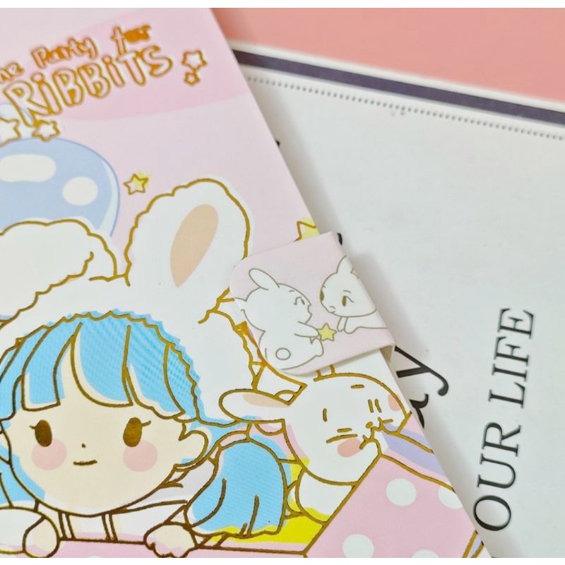 Ví giấy note 6 thếp trong 1 có cài nam châm siêu đáng yêu