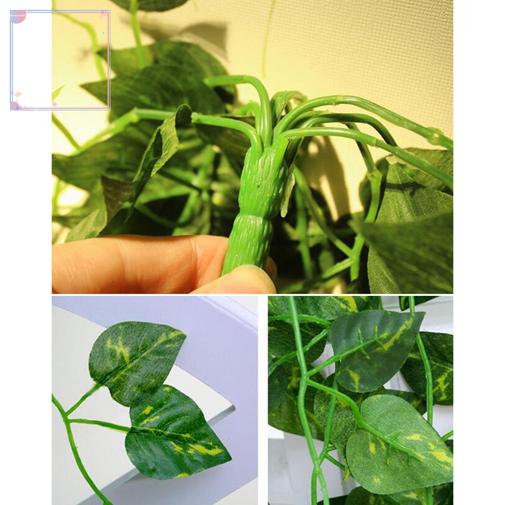 Dây Lá Thường Xuân Giả Treo Tường Trang Trí