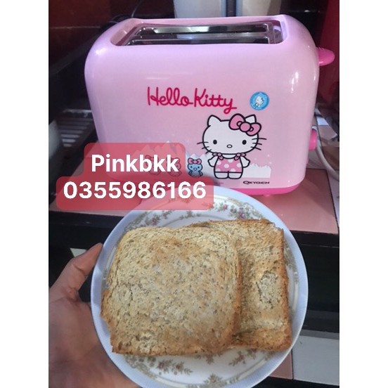 Máy nướng bánh mỳ Thái lan Hello kitty Oxygen031