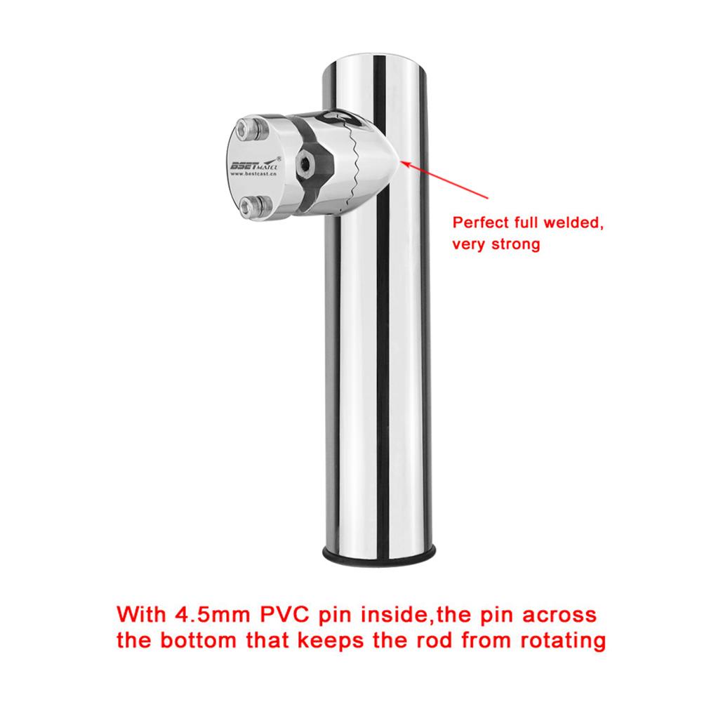 Giá Đỡ Cần Câu Cá 19-26mm Bằng Thép Không Gỉ Có Thể Điều Chỉnh Tiện Dụng