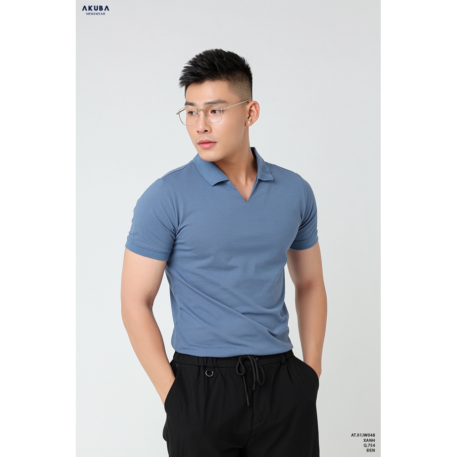 Áo Thun Nam Có Cổ Polo AKUBA Cao Cấp 01JW048 | BigBuy360 - bigbuy360.vn