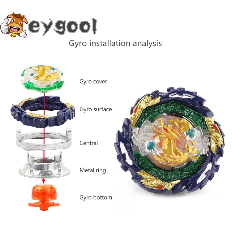 Bộ đồ chơi con quay Beyblade Burst DB B-185 Vanish Fafnir B-184 LR chất lượng cao