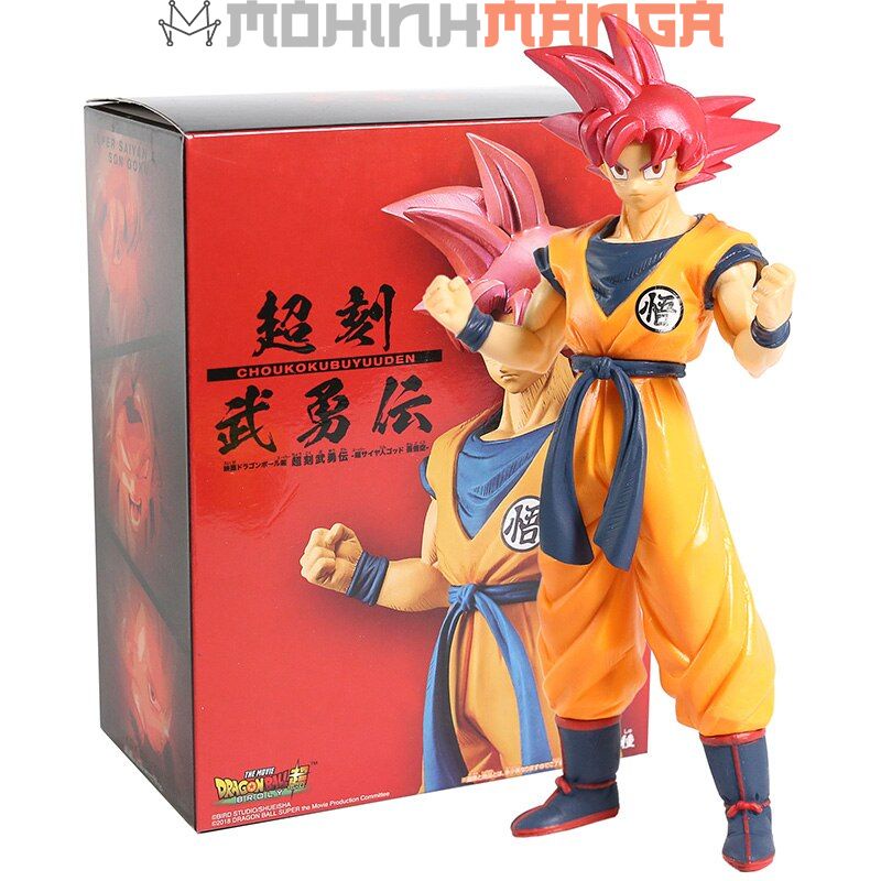 [CÓ QUÀ] Mô hình Son Goku Super Saiyan God Dragon Ball Bảy Viên Ngọc Rồng Vegeta Broly Gohan Frieza Gogeta Vegito