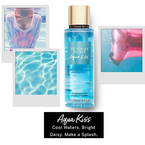 🤎 𝐁𝐨𝐝𝐲𝐦𝐢𝐬𝐭𝐯𝐧 - Xịt Thơm Body Victoria’s Secret Aqua Kiss 250ml 🤎 | Thế Giới Skin Care