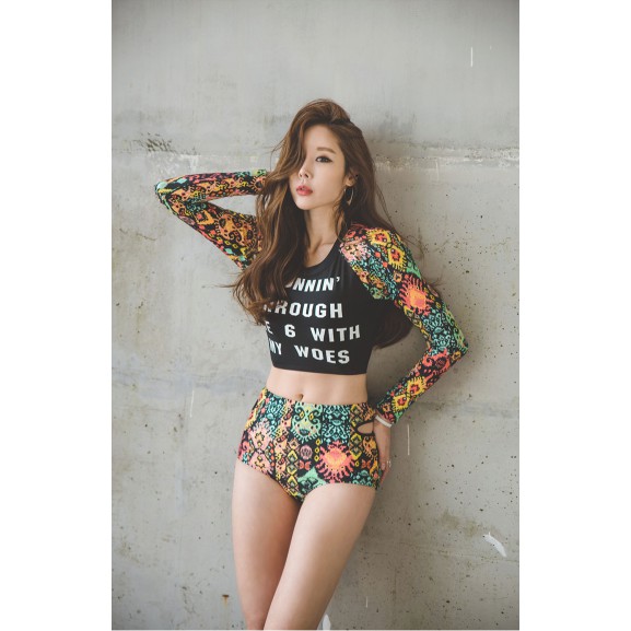 Bikini tay dài dáng thể thao | BigBuy360 - bigbuy360.vn