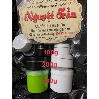 Hũ nhựa đựng kem 100g,200g,500g